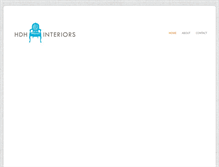 Tablet Screenshot of hdhinteriors.com